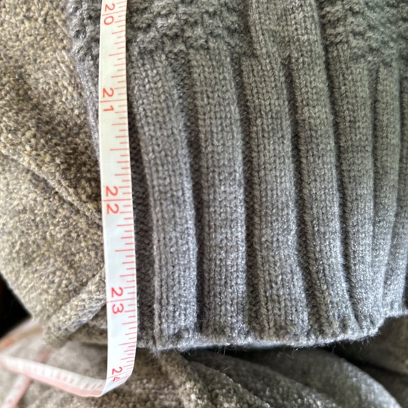 🍁5/30$!! Super Cozy Cable Knit Look Tunic Turtleneck Sweater - Picture 13 of 13